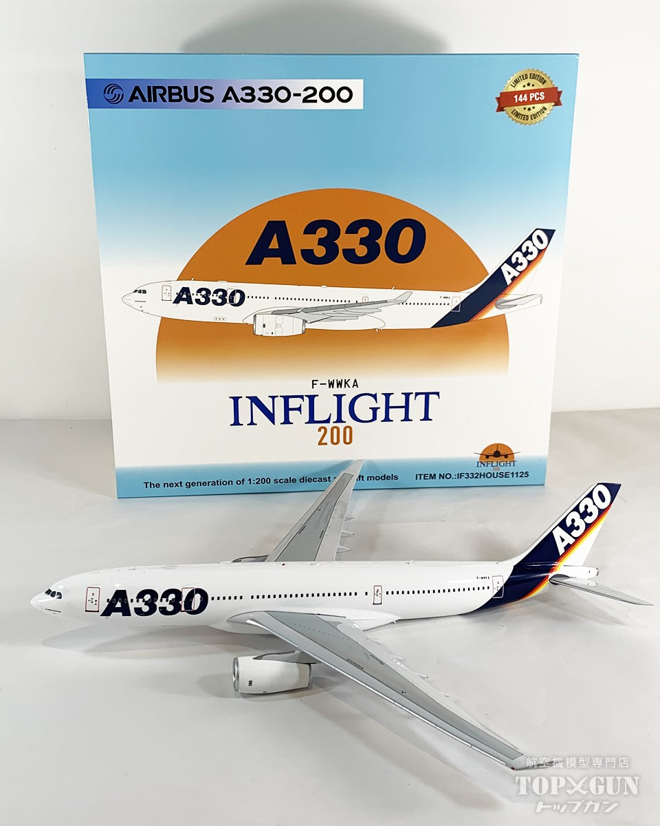 InFlight200 A330-200 エアバス ハウスカラー F-WWKA 1/200