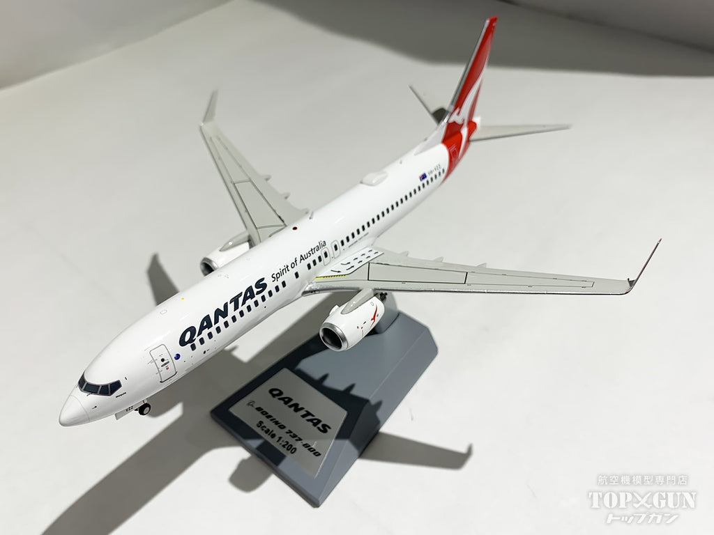 Qantas カンタス航空 潜り込ま ボーイング737-800 1/100 パックミン