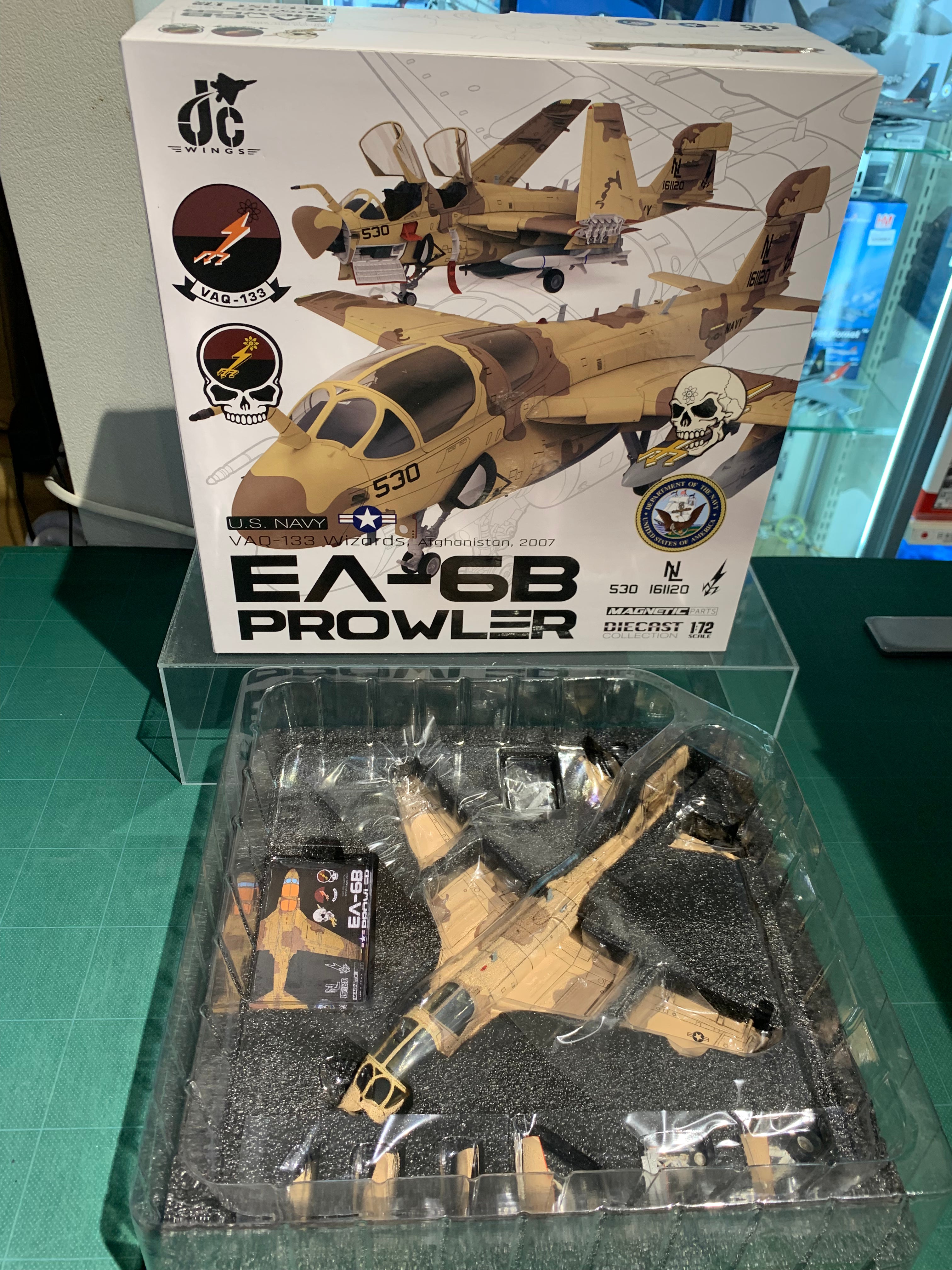 JC Wings EA-6B アメリカ海軍 VAQ-133 ウィザーズ アフガニスタン 2007年 1/72[JCW-72-EA6B-005]