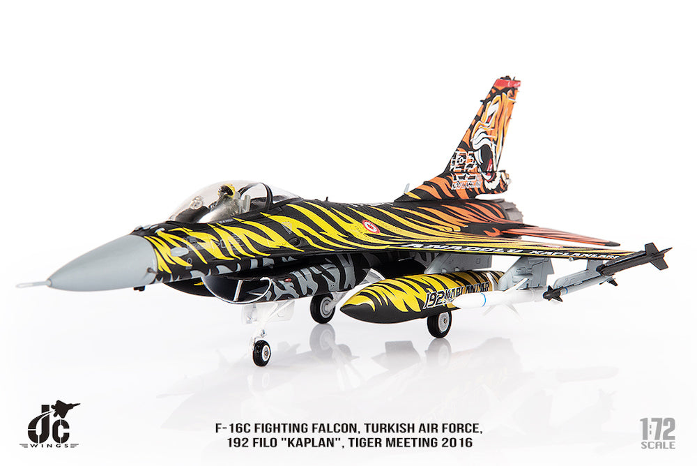 F-16C トルコ空軍 192 Filo 「Kaplan」 Tiger Meeting 2016 1/72[JCW-72-F16-014]