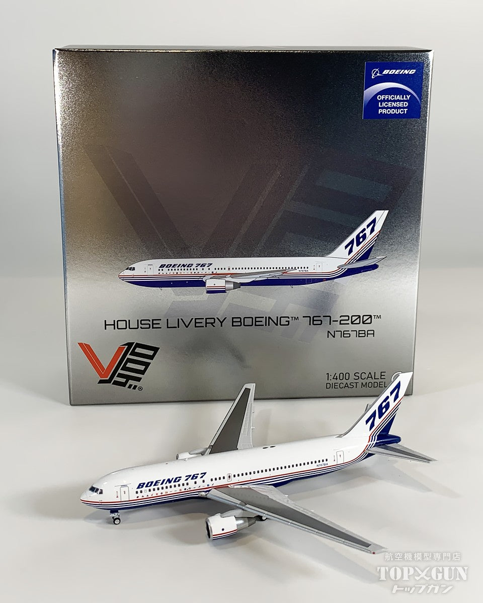 V1：400 B767-200 ボーイング ハウスカラー N767BA 1/400 [MCV400016]