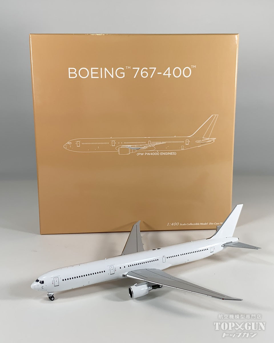 NG Models B767-400ER ホワイト CF6 エンジン 1/400 [NG18000]