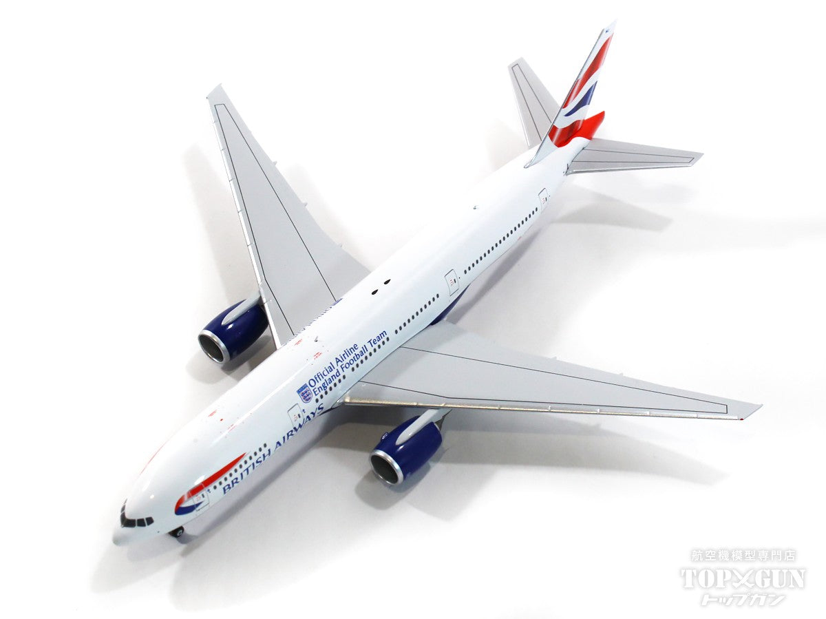 777-200ER ブリティッシュ・エアウェイズ official airlines of England football team; equipped with TRENT 800 engines G-YMMJ 1/400[NG72031]