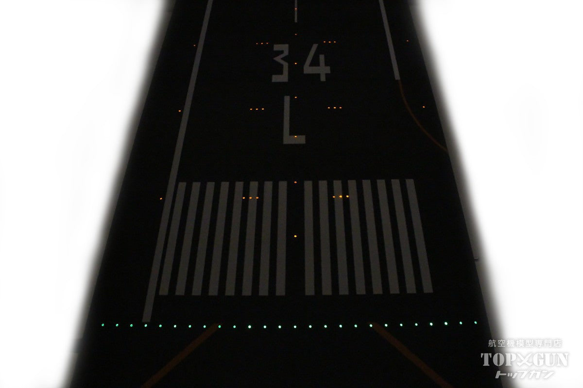 Roteiro(ロテイロ) 滑走路 成田空港 滑走路 RWY34L(A滑走路) ジオラマ光ファイバー組込式ライトアップセット 1/400スケール用 [R2-NRT34LL]