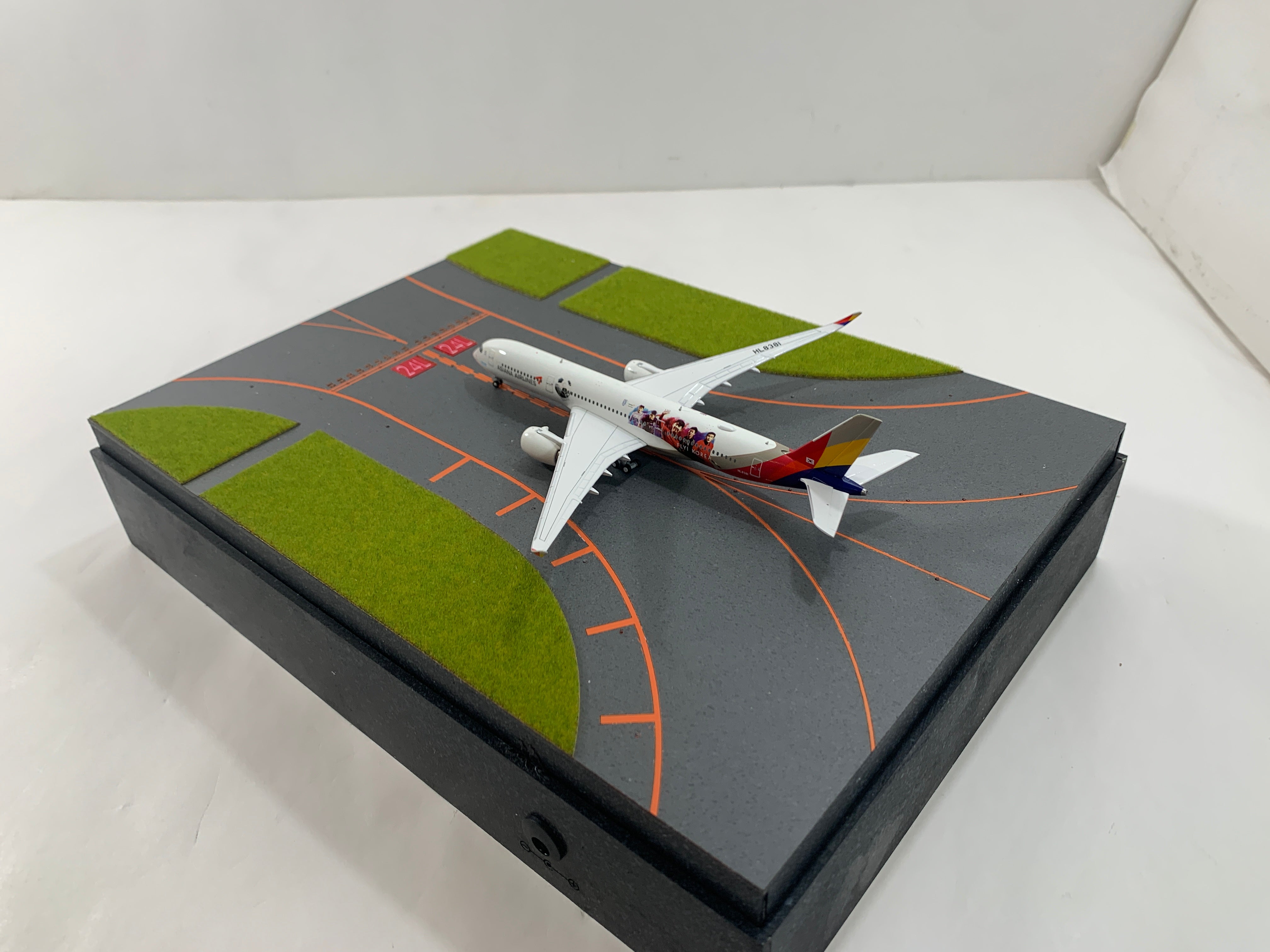 Roteiro跑道關西國際機場B跑道RWY24L RHP/右側透視模型光纖內建照明套裝