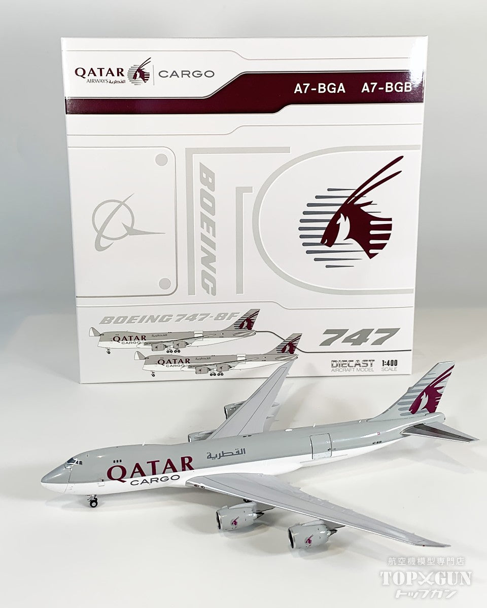 JC Wings B747-8F カタール航空カーゴ ※開閉選択式 A7-BGB 1/400
