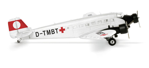 Herpa Wings JU-52/3m ドイツ空軍 急患輸送機 クレタ島 41-44年 D-TMBT
