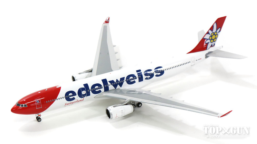 美品 Phoenix エーデルワイス AIRBUS A330-300 1/400 Phoenix A330-300 Edelweiss Airlines New Paint HB-JHR 1/400 [11237]