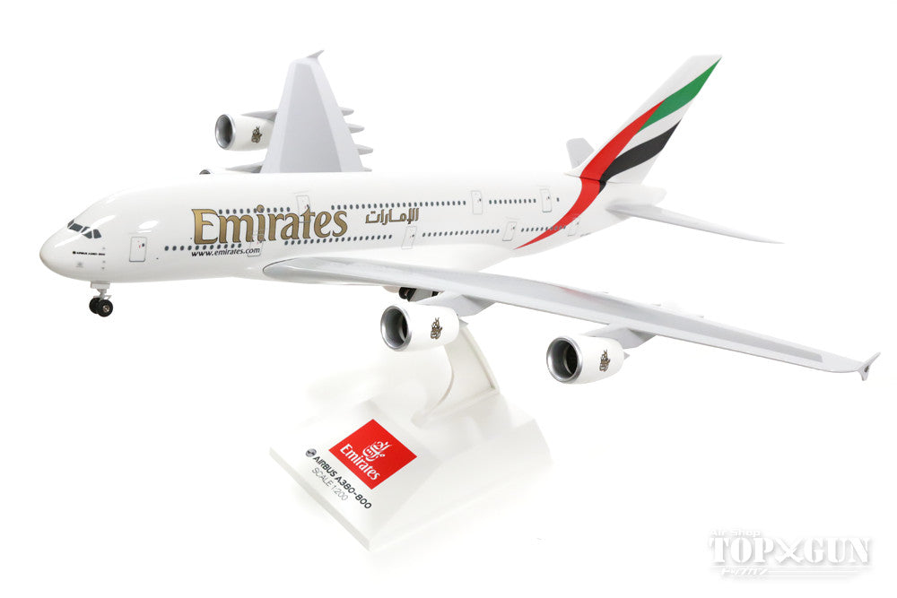 新品未使用 エミレーツ航空 a380-800 A6-EEA 1/200-