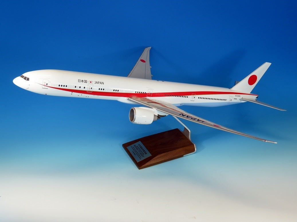 777-300ER 航空自衛隊 次期日本政府専用機 デスクトップモデル N509BJ 1/100 ※樹脂製 [4961506000894]
