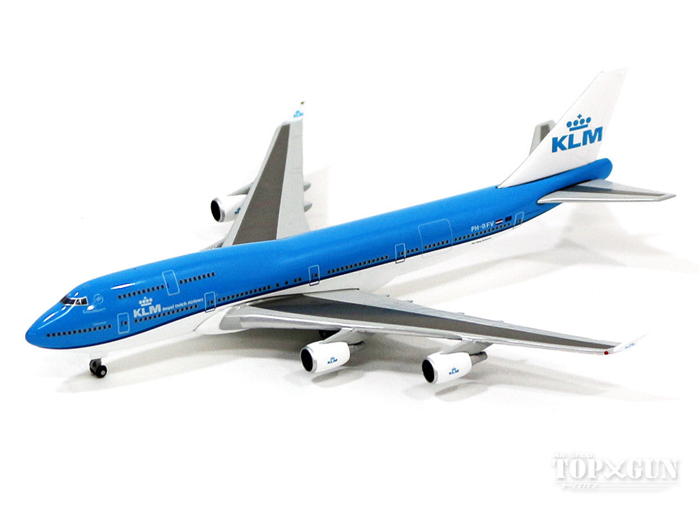 名作 2機セット 絶版品 ヘルパ1/500 B747-400 ASIA KLM 航空機 