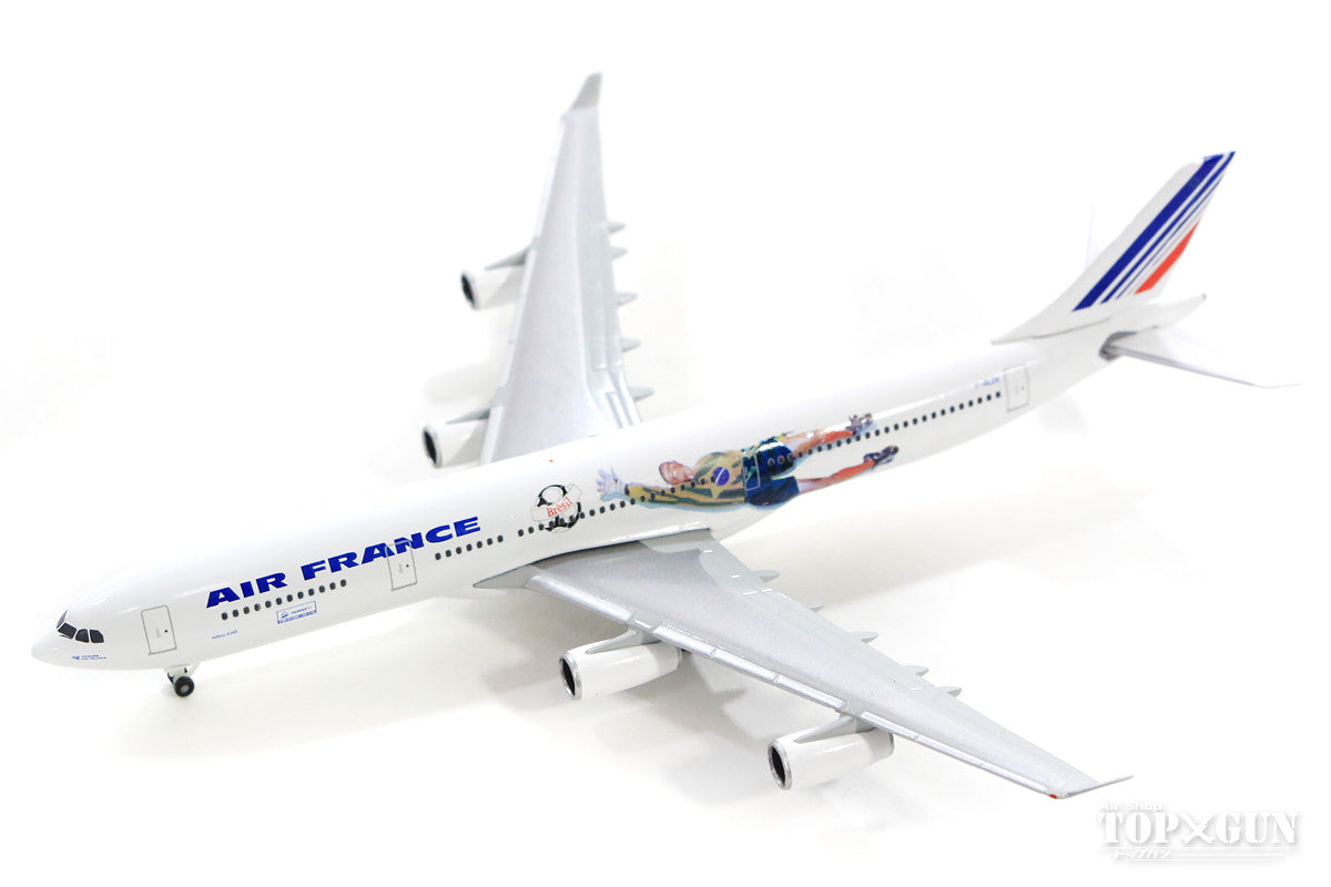 A340-300 エールフランス 特別塗装 「フランスW杯1998」 ブラジル／コロンビア F-GLZK 1/500 [531412]