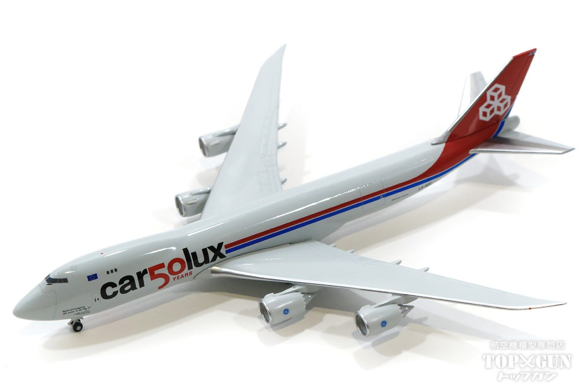 747-8F（貨物型） カーゴルクス 特別塗装 「創業50周年／Spirit of Cargolux」 20年 LX-VCC 1/500  [534550]
