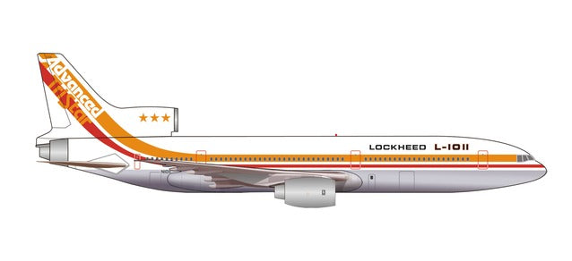 未使用 ハワイアン航空 Lockheed L-1011 1/500 Herpa Wings L-1011 ロッキード社 ハウスカラー 「Advanced