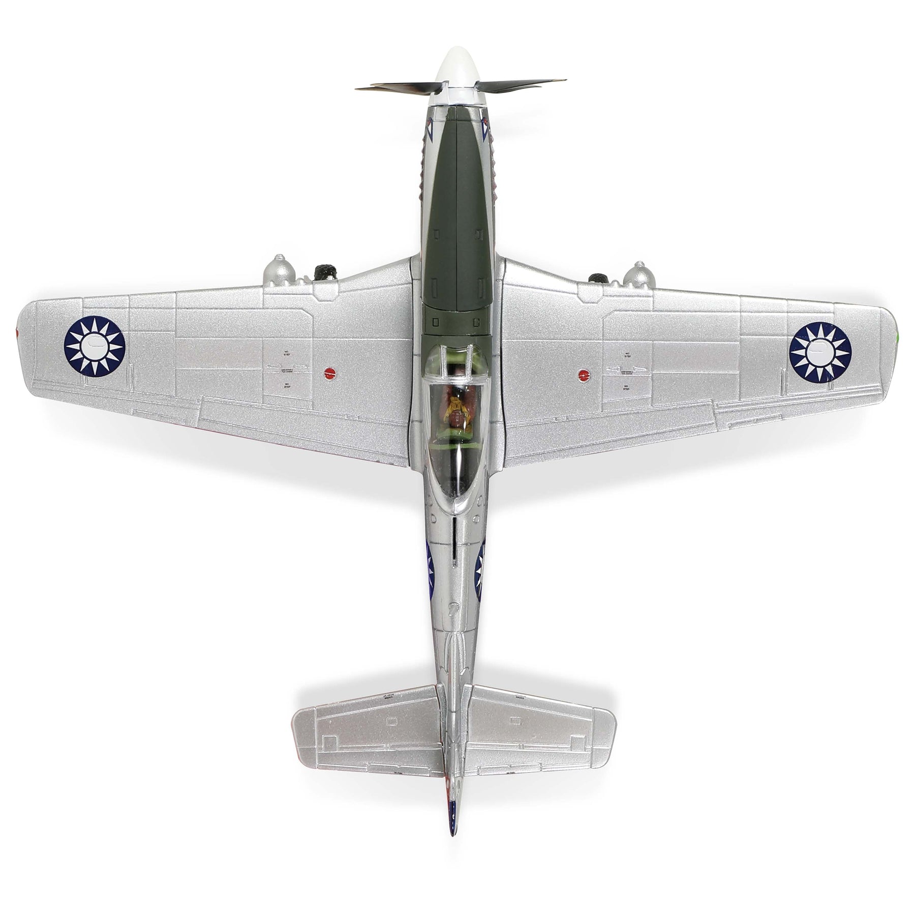 P-51D 中華民国空軍（台湾空軍） 第5大隊 アーサー・チン機 1949年 #1723 1/72 [55307]