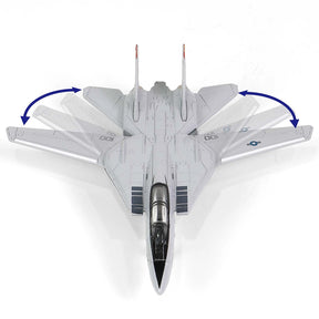 ザ・フライトデッキシリーズ アメリカ海軍 CVN-65空母エンタープライズ セクションA （F-14A 第41戦闘飛行隊「ブラックエイセス」付） 1/200 [55501]