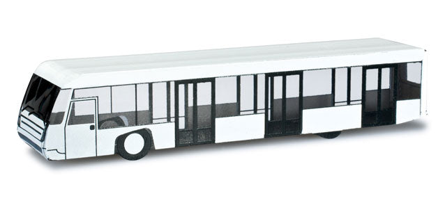 空港ジオラマアクセサリー ランプバス 2台セット（白） 1/200 ※樹脂製 [556071]