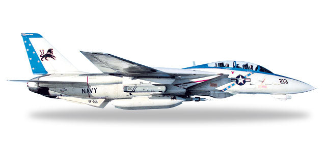 F-14D アメリカ海軍 第213戦闘飛行隊 「ブラック・ライオンズ」 最終航海時 空母セオドア・ルーズベルト搭載 06年 1/200 [557672]