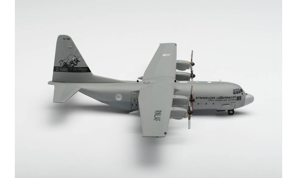 Herpa Wings C-130H オランダ空軍 336飛行隊 「25 Years C-130 Hercules」 G-781 1/200 ※金属製  [57129