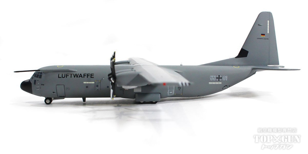 C-130J-30 ドイツ空軍／フランス空軍共同輸送飛行隊 エヴルー＝フォヴィル基地・フランス 55+01 1/200 [572194]