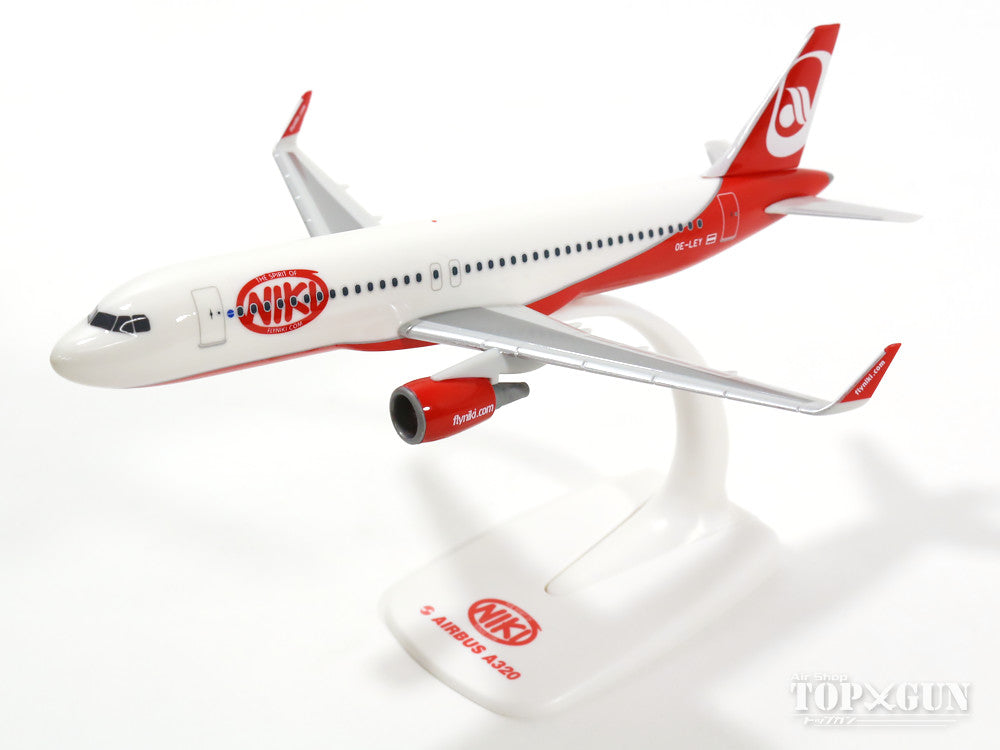 Herpa Wings A320 Niki Airlines (Snap-in model, stand version, no