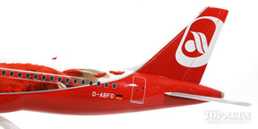 A320 エア・ベルリン 特別塗装 「トップ・ボーナス」 （スナップインモデル・スタンド仕様・ランディングギアなし） D-ABFO 1/100 ※プラ製 [610667]