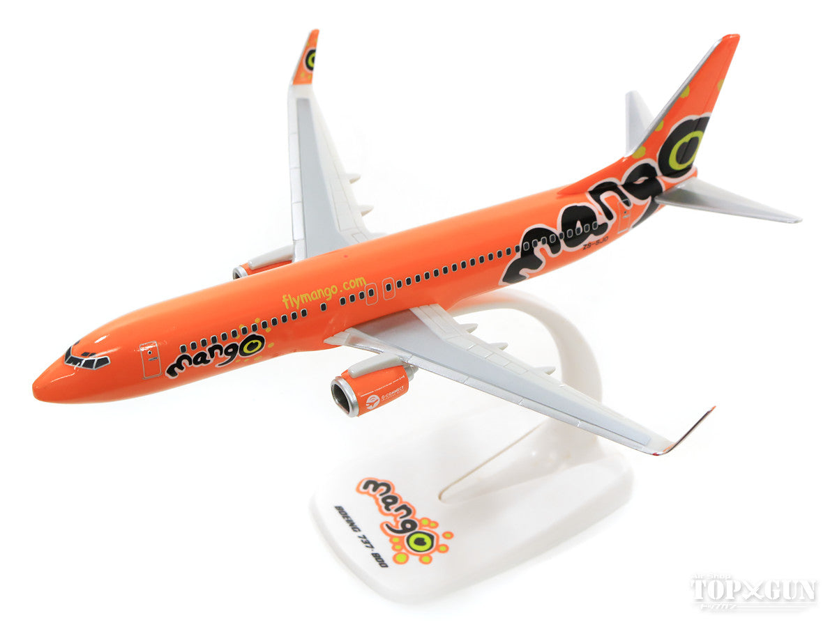 737-800 マンゴー航空 ZS-SJO （スナップインモデル・スタンド仕様・ランディングギアなし） 1/250 ※プラ製 [612265]