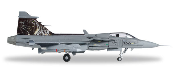 Herpa Wings サーブJAS.39グリペン チェコ空軍 第211飛行隊 NATOタイガーミート2010時 フォルケル基地・オランダ #9245  1/72 [