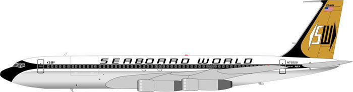 707-300 シーボード・ワールド航空 6-70年代 ポリッシュ仕上 N7322S 1/200 [BBOX7070214P]