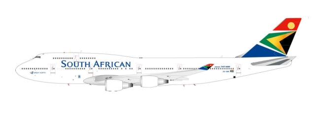 747-400 南アフリカ航空 9-00年代 ZS-SBK 1/200 [BBOX747SAA01]
