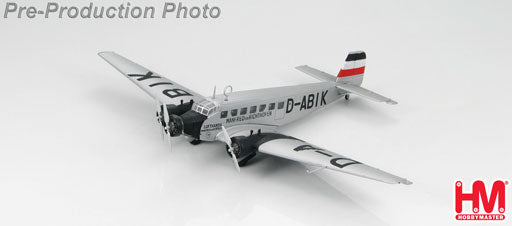 ユンカースJu52/3M ルフトハンザ航空 D-ABIK 「マンフレート・フォン・リヒトホーフェン」 36年 1/144 ※新金型 [HA9001]