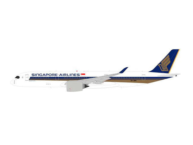 【予約商品】A350-900 シンガポール航空 9V-SMC フラップダウン主翼（スタンド付属） 1/200 ※金属製 [IF3501215D]