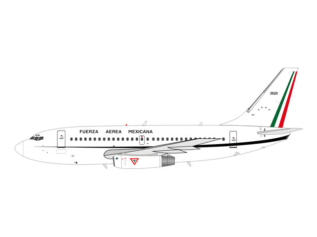 1/200 B737-200 メキシコ空軍 #3520 特別輸送機 兵員輸送機 - 航空機