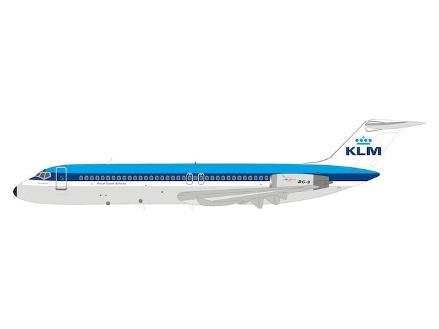 InFlight200 DC-9-32 KLM Royal Dutch Airlines PH-DOB City of Santa