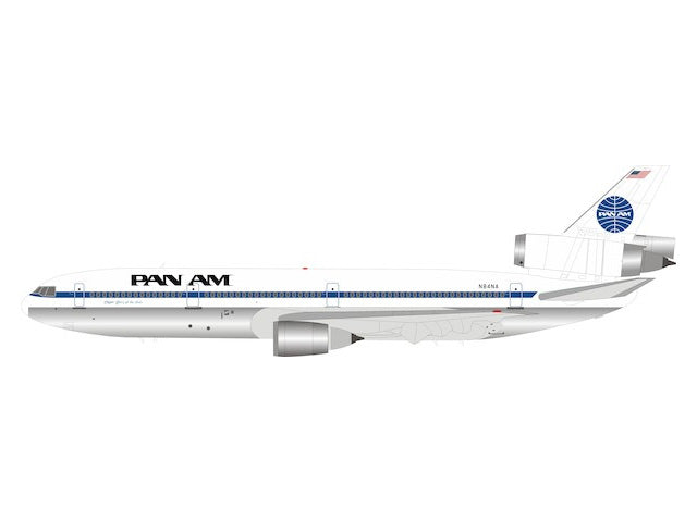 DC-10-30 パンアメリカン航空 N84NA Polished With Stand 1/200 [IFDC10PA1019P]