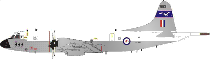 【予約商品】AP-3C（P-3C） オーストラリア空軍 00年代 エディンバラ基地 A9-663 1/200 [IFP3RAAF663]