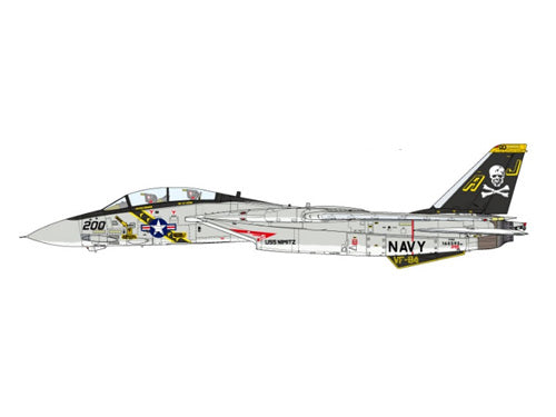 【予約商品】F-14A アメリカ海軍 第84戦闘飛行隊 「ジョリーロジャース」 79年 #200 1/144 [JCW-144-F14-002]