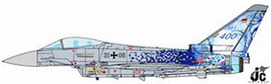 JC Wings ユーロファイターEF-2000タイフーン ドイツ空軍 第31