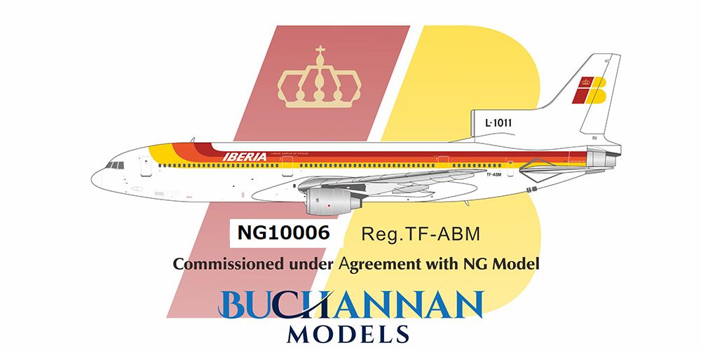 【予約商品】L-1011-1 イベリア航空 TF-ABM 1/400 (NG20230409) [NG10006]