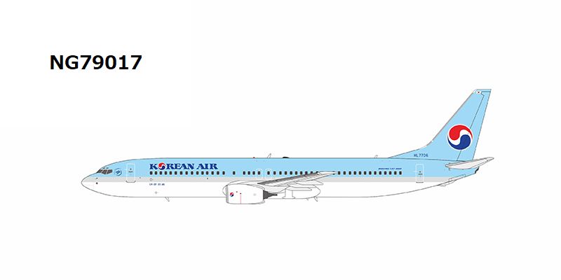 【予約商品】737-900 大韓航空 HL7706 1/400 (NG20230315R) [NG79017]