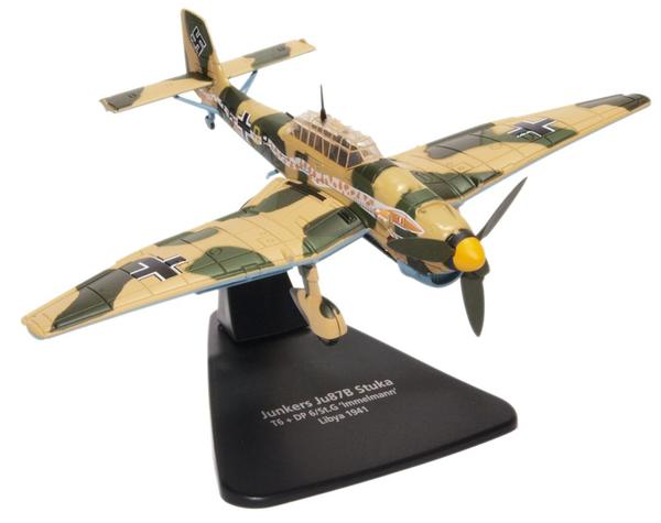 Oxford Diecast Ju87スツーカ ドイツ空軍 第2急降下爆撃航空団 第6中隊