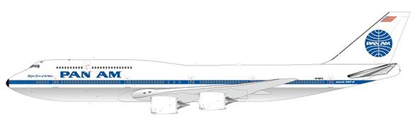 747-8i パンアメリカン航空 仮想塗装 N748PA 1/400 [XX4856]
