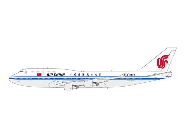 【予約商品】747-400 中国国際航空 要人輸送指定機 （フラップダウン主翼） B-2472 1/400 [XX4890A]