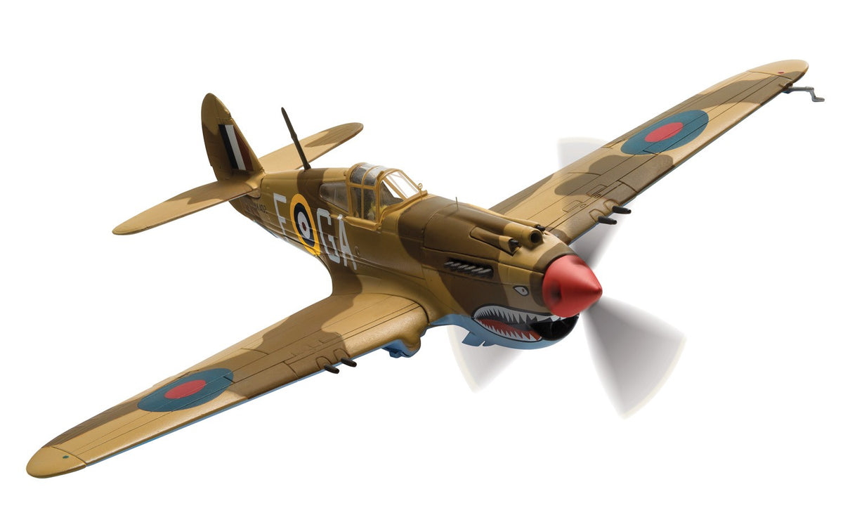 トマホークMk.IIB（P-40C） イギリス空軍 第12飛行隊 ネヴィル・デューク少尉機 41年11月 AK402 1/72 [AA28103]