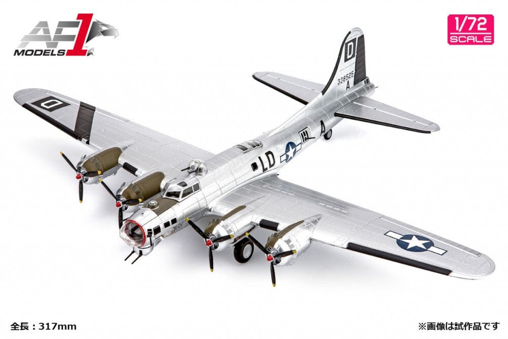 Air Force 1 Model B-17G アメリカ陸軍航空軍 第418爆撃飛行隊 「ミス・コンダクト」 1/72 [AF0110C]