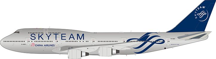 Aviation 200 747-400 チャイナエアライン（中華航空） 特別塗装