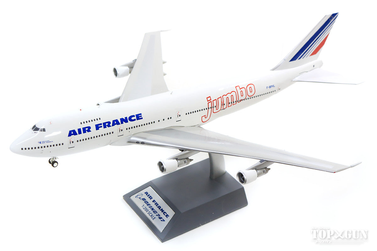 747-100 エールフランス F-BPVL 「Jumbo」 With Stand 1/200 [B-741-AF-08]