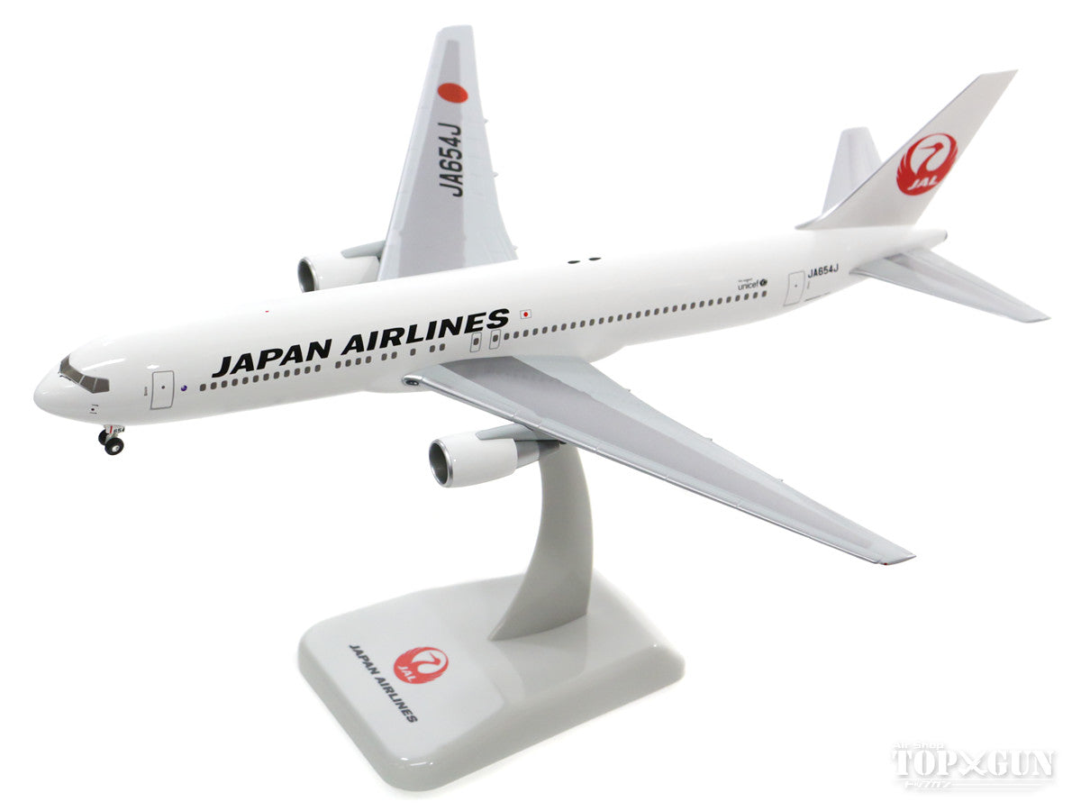 JALUX 767-300ER JAL日本航空 新鶴丸1番機 10年 JA654J 1/200 ※プラ製