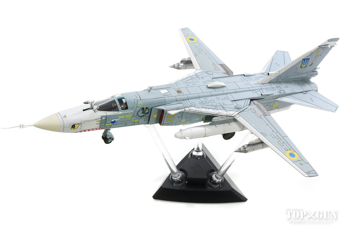 限定品低価Calibre Wings（カリバーウィングス） Su-24MR偵察型　フェンサーE ウクライナ空軍 Yellow 15 1/72 CA722402 軍用機
