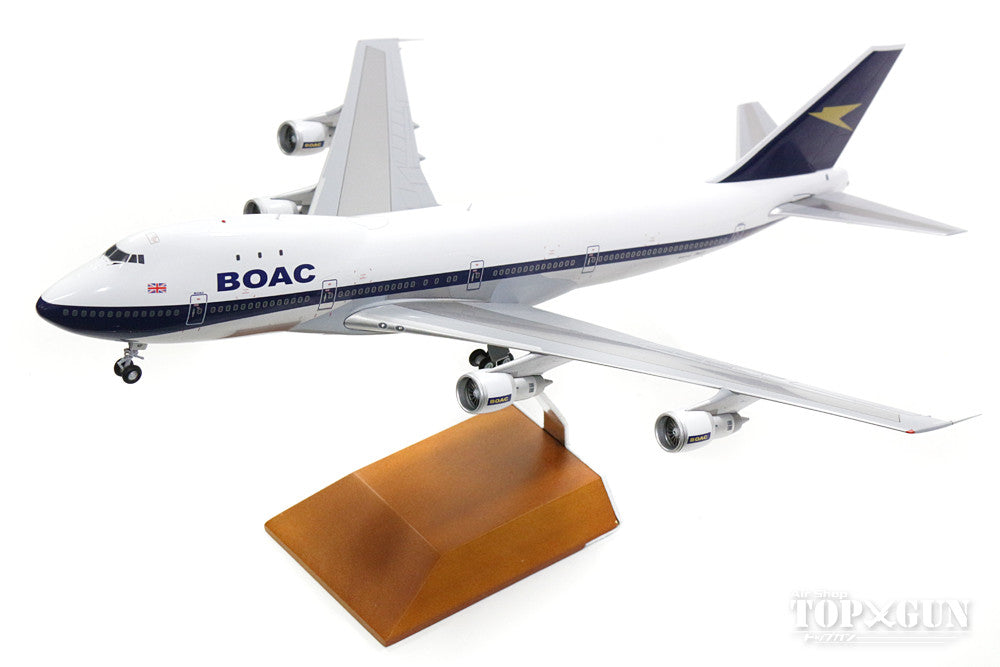 747-100 BOAC英国海外航空 70年代 ポリッシュ仕上 G-AWNF 1/200 ※金属製 [G2BOA654]